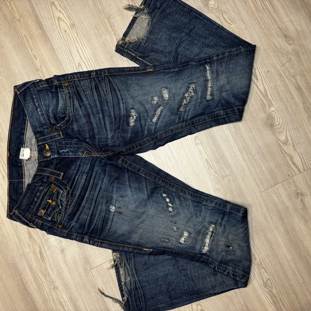 Women's Distressed true religion jeans
